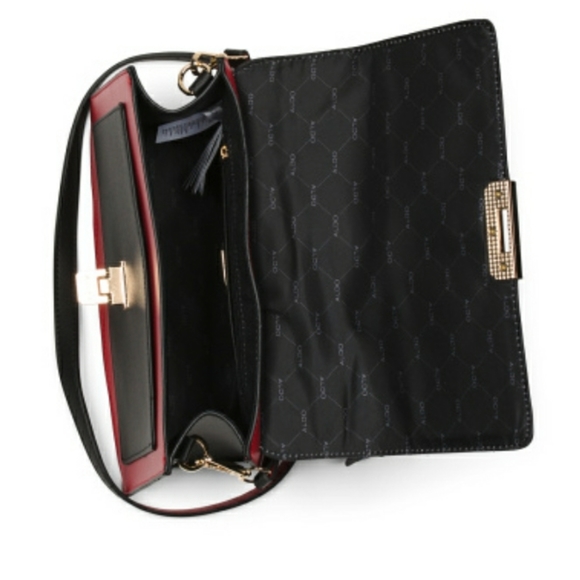 Aldo color block scarf satchel - Picture 3 of 4